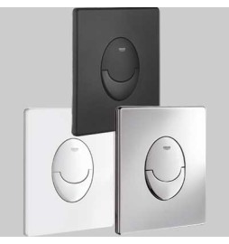 PLACCA DI COMANDO SKATE AIR DOPPIO TASTO - CROMO-SATINATA
