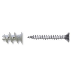TASSELLO NYLON CON VITE PER CARTONGESSO 22 mm