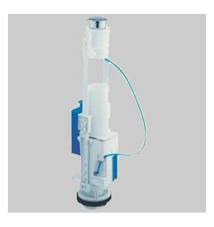 BATTERIA PNEUMATICA DI SCARICO ECO PER CASSETTA CERAMICA MBL - Doppio scarico
