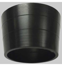 RIDUTTORE DI FLUSSO IN GOMMA PER CASSETTE - H.2 Ø 34-28