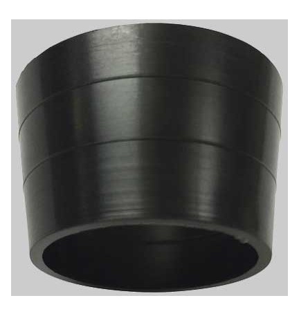 RIDUTTORE DI FLUSSO IN GOMMA PER CASSETTE - H.2 Ø 34-28