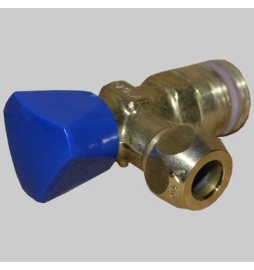 RUBINETTO D' ARRESTO PER CASSETTA INCASSO GROHE MODELLO GD2 - 1/2 x 3/8