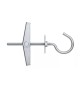 ANCORA IN ACCIAIO FISCHER A SOFFITTO KDH 4