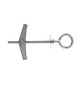 ANCORA IN ACCIAIO FISCHER A SOFFITTO KDO 4