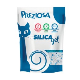 LETTIERA GATTO PREZIOSA 2,25 KG CLASSICA SILICA GEL