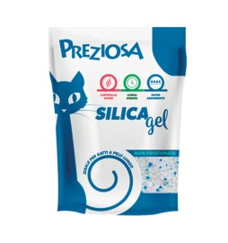 LETTIERA GATTO PREZIOSA 2,25 KG CLASSICA SILICA GEL