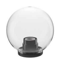 GLOBO TRASPARENTE D 20 CM C/BASE E27