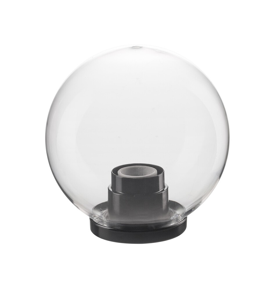 GLOBO TRASPARENTE D 20 CM C/BASE E27