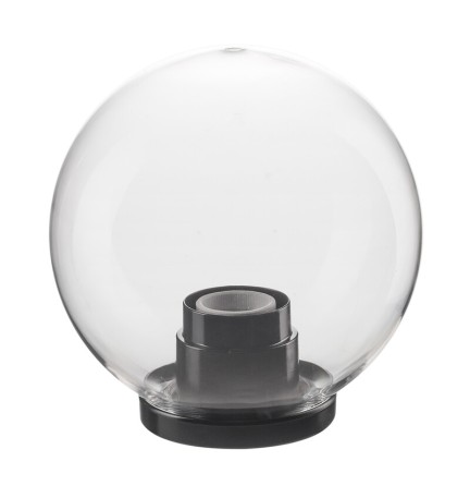 GLOBO TRASPARENTE D 20 CM C/BASE E27