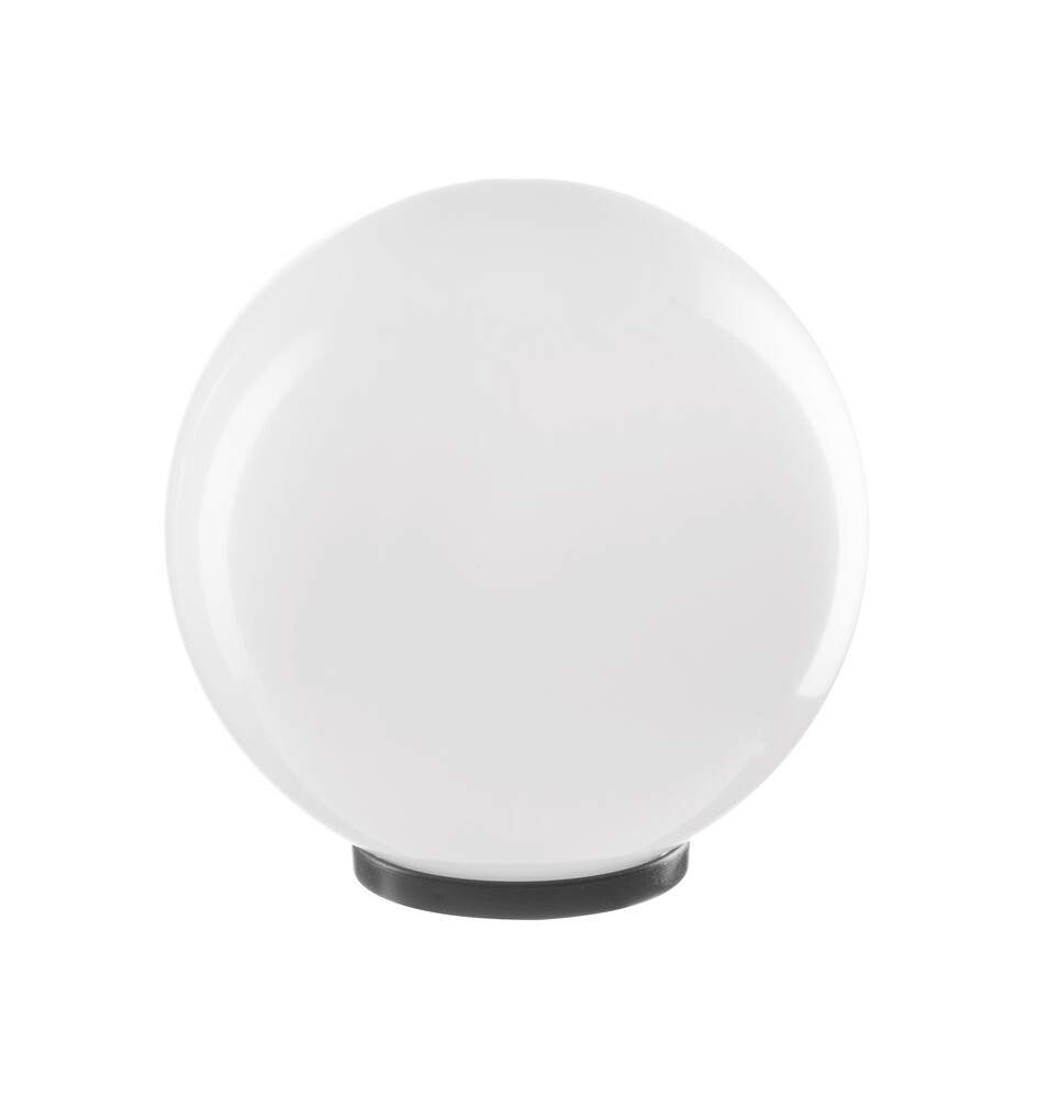 GLOBO OPALE BIANCO D 20 CM C/BASE E27