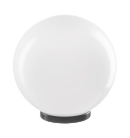 GLOBO OPALE BIANCO D 25 CM C/BASE E27