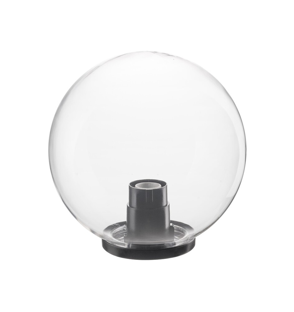 GLOBO TRASPARENTE D 30 CM C/BASE E27