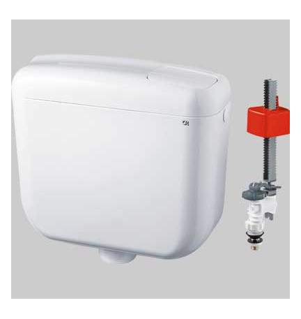 CASSETTA A ZAINO CONCEPT2 S DOPPIO SCARICO - Bianca