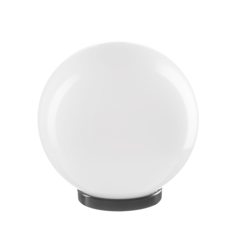 GLOBO OPALE BIANCO D 30 CM C/BASE E27
