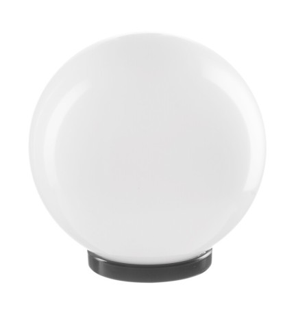GLOBO OPALE BIANCO D 30 CM C/BASE E27