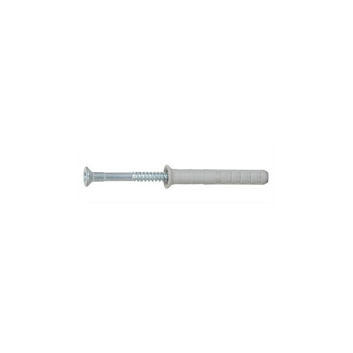 TASSELLO NYLON CON VITE A CHIODO PREMONTATA mm 8x60