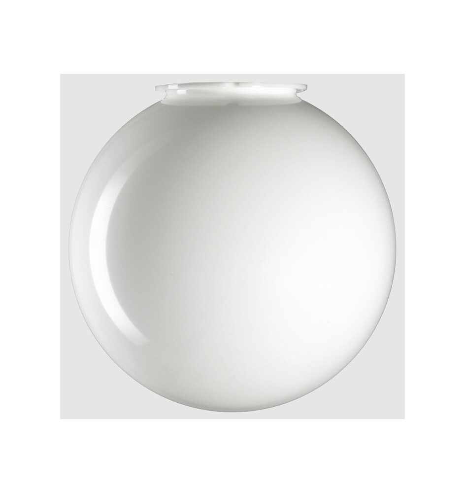 GLOBO OPALE BIANCO D 25 CM