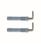 2 PZ ELEMENTI DI FISSAGGIO FISCHER PER SCALDABAGNO PFS Diam. 12