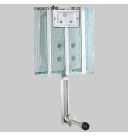 CASSETTA INCASSO ECO CON RIVESTIMENTO WC - DOPPIO SCARICO