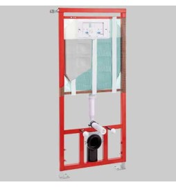 CASSETTA INCASSO SARA MODULO WC SOSPESI - SINGOLO SCARICO