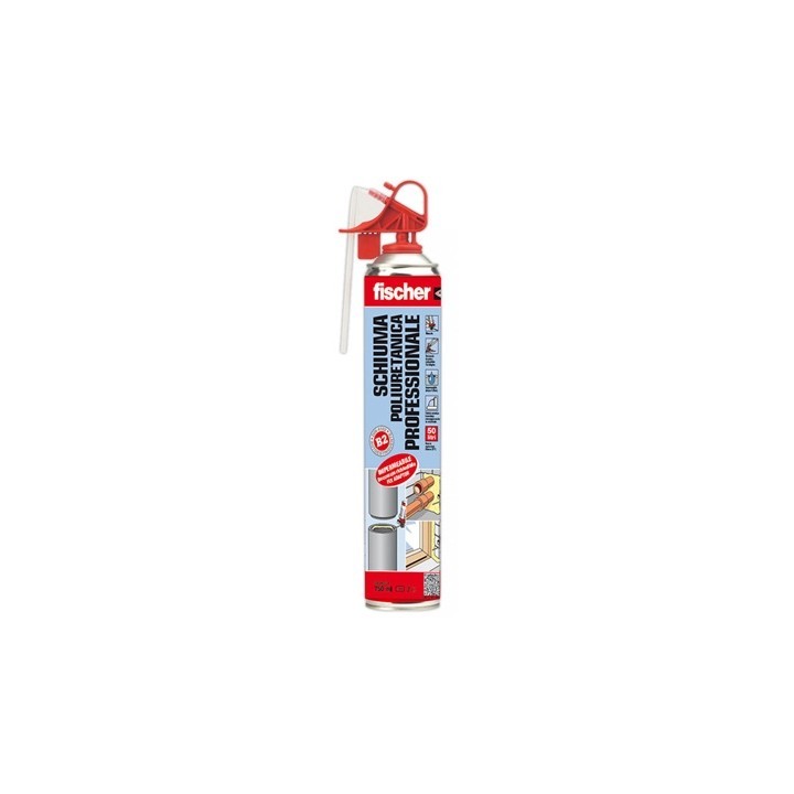 SCHIUMA POLIURETANICA CON EROGATORE MANUALE 750 ml