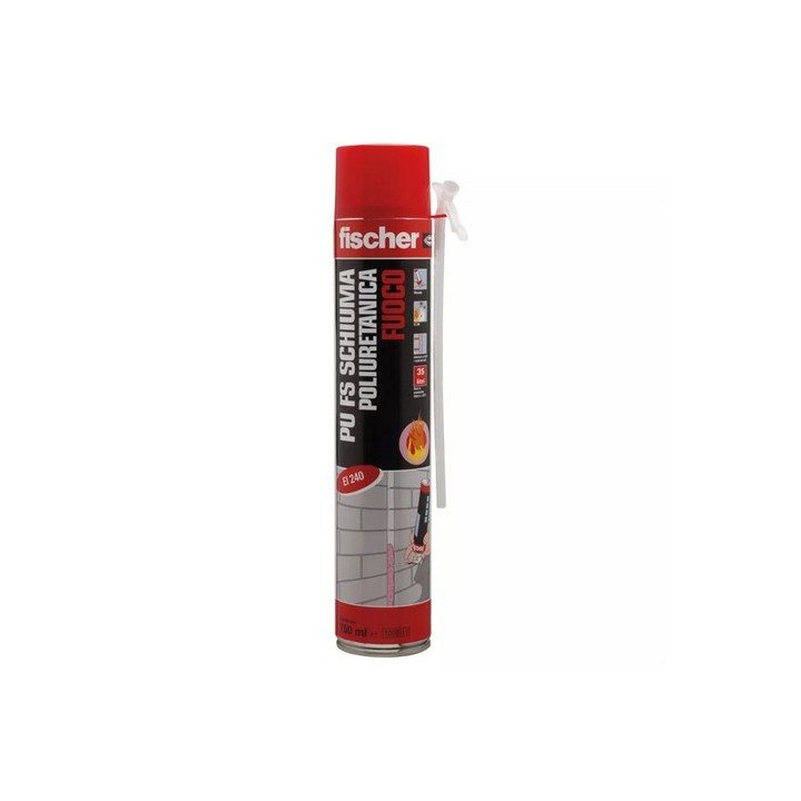 SCHIUMA POLIURETANICA FUOCO PU FS 750 ml pistola