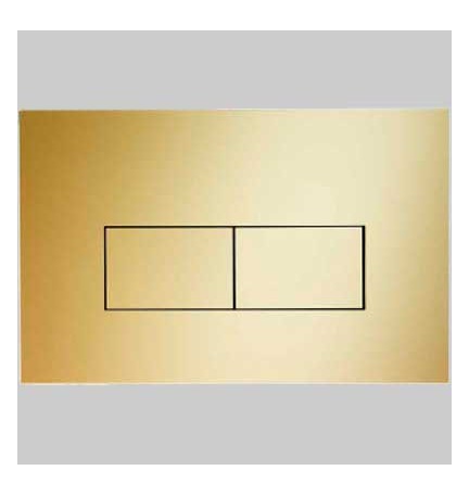 PLACCA DI COMANDO ECO LINEA ACRILICO DOPPIO TASTO - Oro