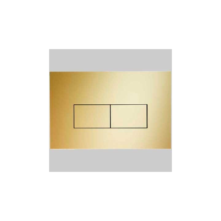 PLACCA DI COMANDO ECO LINEA ACRILICO DOPPIO TASTO - Oro