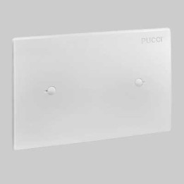 PLACCA DI COPERTURA PER SARA PNEU - Bianca