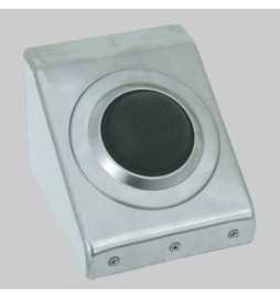 COMANDO PNEUMATICO A PEDALE ESTERNO A PAVIMENTO-PARETE INOX - PER CASS.SARA PNEU