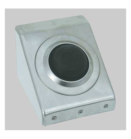 COMANDO PNEUMATICO A PEDALE ESTERNO A PAVIMENTO-PARETE INOX - PER CASS.SARA PNEU