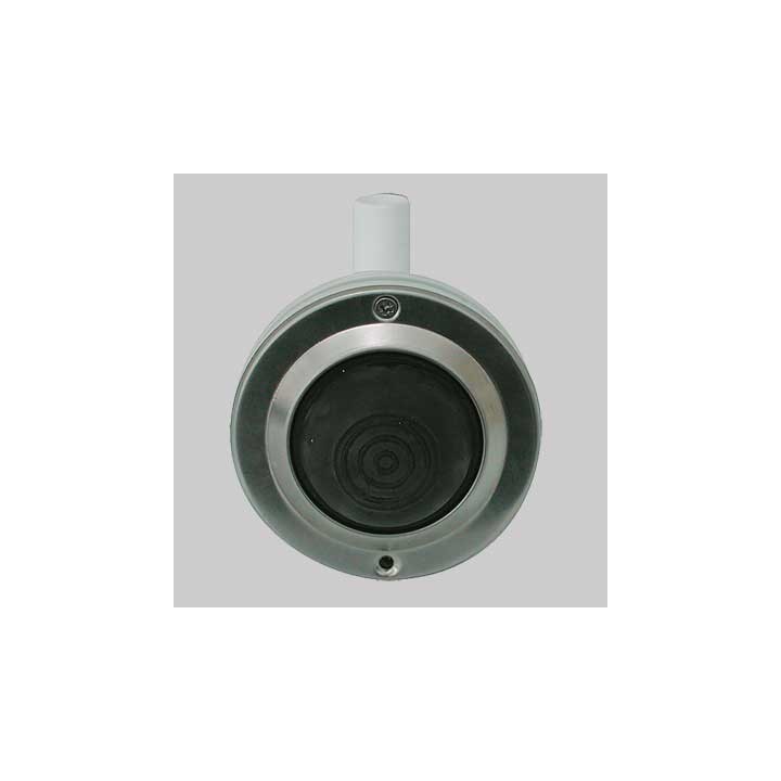 COMANDO PNEUMATICO A PEDALE INCASSO A PAVIMENTO-PARETE INOX - PER CASS.SARA PNEU