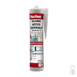 SILICONE MULTIUSO ACETICO UNIVERSALE SAM M Bianco ml 280