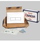 KIT ECO DOPPIO TASTO TELAIO + PLACCA CM.28 - Sp.1,0 Cromata