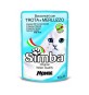 CIBO GATTO MONGE SIMBA 100 G TROTA E MERLUZZO