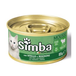 CIBO GATTO MONGE SIMBA 85 G VITELLO E ROGNONE