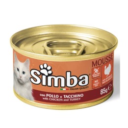 CIBO GATTO MONGE SIMBA 85 G POLLO E TACCHINO