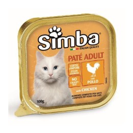 CIBO GATTO MONGE SIMBA 100 G PATE VSC POLLO