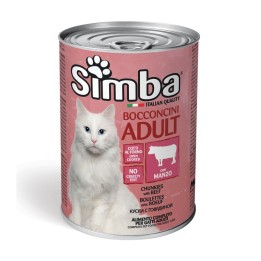 CIBO GATTO MONGE SIMBA 415 G BOCCONCINI VITELLO