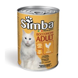 CIBO GATTO MONGE SIMBA 415 G BOCCONCINI POLLO