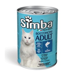 CIBO GATTO MONGE SIMBA 415 G BOCCONCINI TONNO