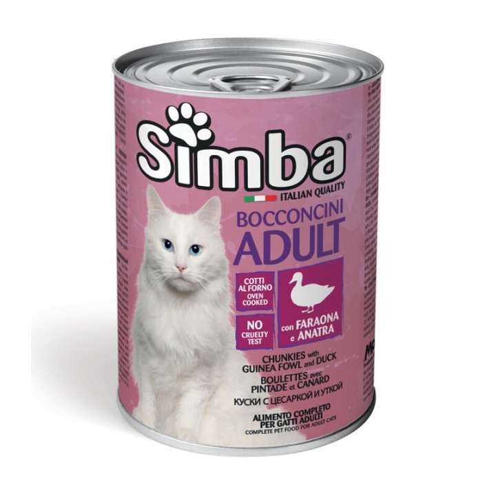 CIBO GATTO MONGE SIMBA 415 G BOCCONCINI FAR ANA