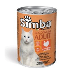 CIBO GATTO MONGE SIMBA 415 G BOCCONCINI TACC ROG