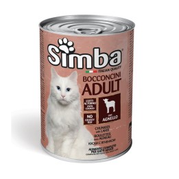 CIBO GATTO MONGE SIMBA 415 G BOCCONCINI AGNELLO
