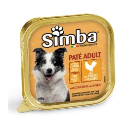 CIBO CANE MONGE SIMBA 300 G PATE VSC POLLO FEGAT