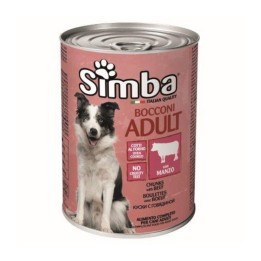 CIBO CANE MONGE SIMBA 415 G BOCCONC VITELLO