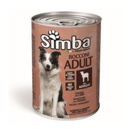 CIBO CANE MONGE SIMBA 415 G BOCCONC AGNELLO