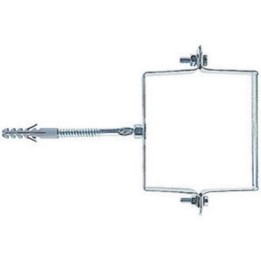 COLLARE FISCHER IN ACCIAIO ZINCATI QUADRI SCP Q 80 x 80