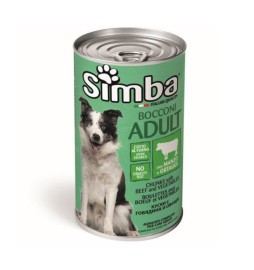 CIBO CANE MONGE SIMBA 1230 G BOCCONC MAN VERD