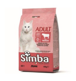 CIBO GATTO MONGE SIMBA 400 G CROCCANTINI MANZO